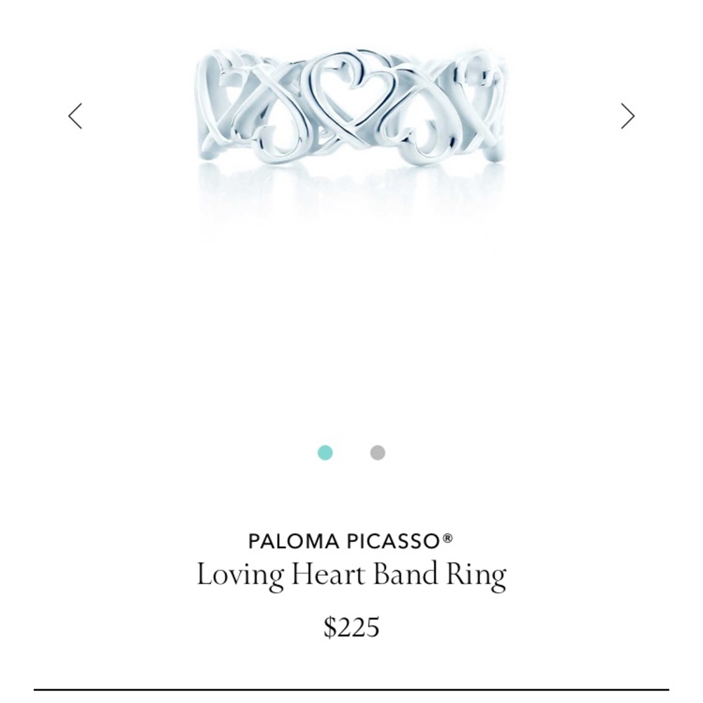 Tiffany & Co. Loving Heart Band Ring
